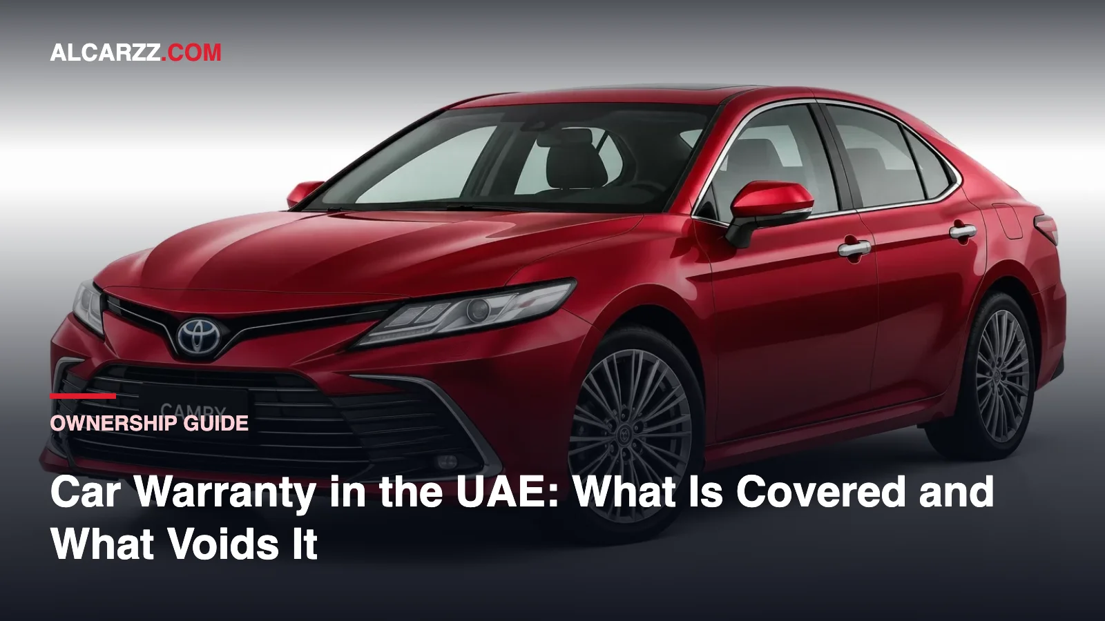 Car Warranty in the UAE: What Is Covered and What Voids It